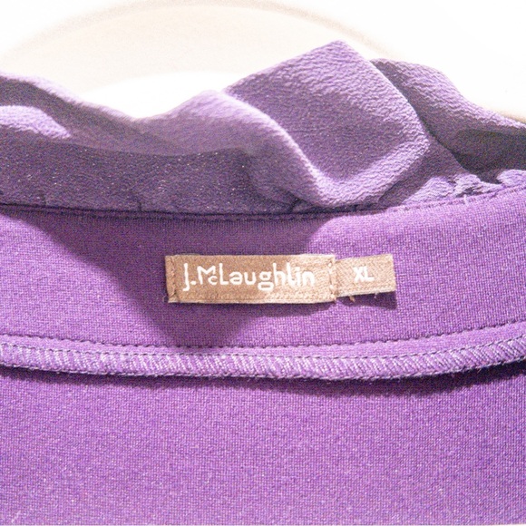 J. McLaughlin Durham Ruffle Neck Tie Dress - Picture 4 of 7